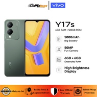[Ready Stock] Vivo Y17s Smartphone (6GB+6GB RAM / 128GB ROM) - 1 Year Official Vivo Malaysia Warranty