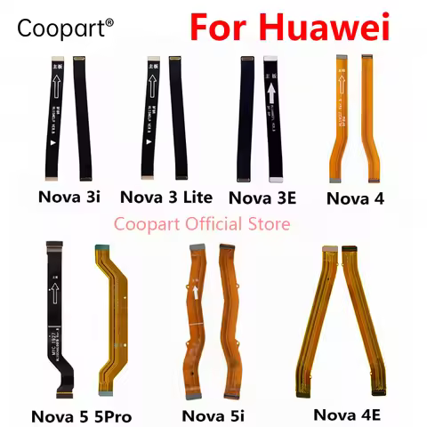 Motherboard Main Board Connector Board Flex Cable For Huawei Nova 5i 5 4e 4 3 3i 3e 2 2S 2i Plus Lit