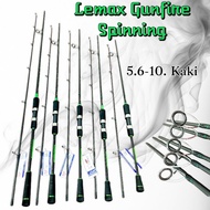 Rod spinning Lemax.Joran pantai spinning 10 kaki.