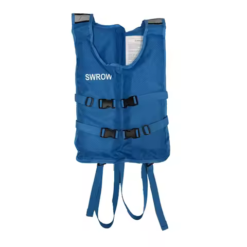 SWROW Adult child Kayaking Life Jackets Women Paddle Life Vest Men Kayak Vest PFD Safety Drifting Bo