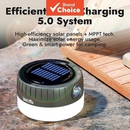 WARSUN XD07- WARSUN XD07 Lampu Tanglung Perkhemahan Solar - Lampu Ambien Gantung Khemah Boleh Cas Se