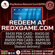 [MYR] PSN Wallet Malaysia RM50, Rm100 Rm200 Rm250 Rm300 card PS3 PS4 PS5 PS PLUS PS DELUXE PS ESSENT