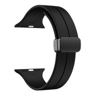 【Smart Watch Band】Magnetic Smart Watch Strap S9S10S11 Huaqiangbei 42mm45mm46mm49mm Universal for  Wa
