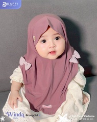 WINDA BABY Daffi Hijab Terbaru Jilbab Instan Premium Anak Bayi Baby Sekolah