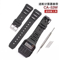 Suitable for Casio Watch Strap Men Women CA-53W CA-61W FT-100W W-520U W-720G Replacement