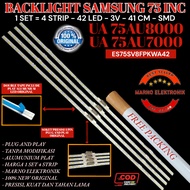 SAMSUNG 75 INC LED TV BACKLIGHT 75AU8000 75AU7000 UA75AU8000 UA75AU7000 ORIGINAL BL LAMP