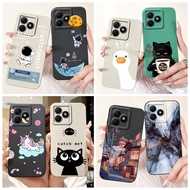 For Realme C61 Case Realme C63 2024 Fashion Marble Space Silicone Soft Back Cover For Realme C63 C61