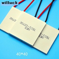 WILLUCK Semiconductor Cooling Sheet, 5 Styles 40x40mm Refrigeration Plate, High Quality TEC1-06303 T