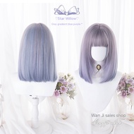 TSE Tóc Giả của phụ nữ mùa hè tóc ngắn đầu lượn sóng phổ biến tự nhiên dần dần phong cách Lolita đầy