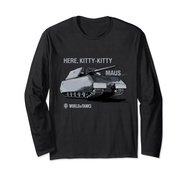 World of Tanks Maus Tank Here, Kitty-Kitty Long Sleeve T-Shirt