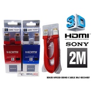 High Speed HDMI Cable SONY Brand 2M HDMI Cable With Ethernet 2M