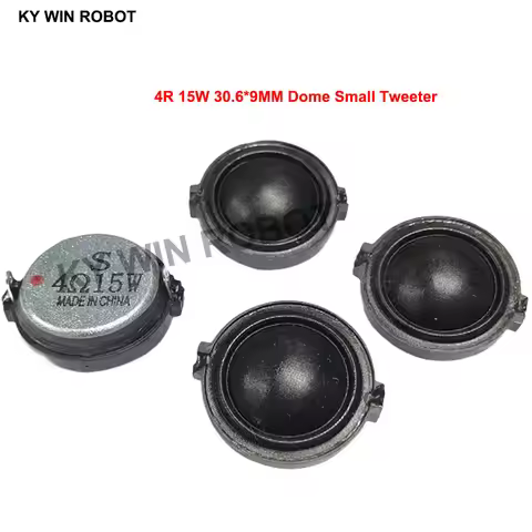 2pcs/lot New Ultra-thin Mini speaker 4 ohms 15 watt 15W 4R speaker Diameter 30.6MM 3.6CM thickness9M