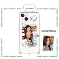 Photo frame Put photo Phone case Compatible iPhone 15 14 13 pro max 12 11pro xs x xr 7plus 8plus 12mini 13mini SE2020 Transparent All-Inclusive Shock-Resistant Casing Cover