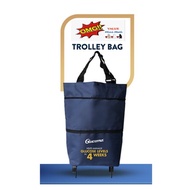 [Glucerna] 2 in 1 Portable Trolley Bag - Easy to carry, Lightweight, With 2 Wheels, Shopping Bag wit