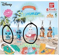 迪士尼 夏日系列 透明雨傘吊飾 小金 baymax