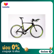 [ผ่อน 0%](ลดล้างสต๊อก) จักรยาน TIMETIAL MERIDA WARP TRI 5000 ULTEGRA 11sp สีดำคาดเขียว