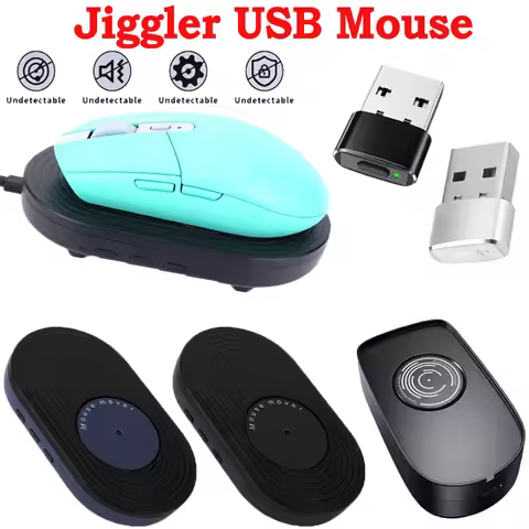 Mouse Jiggler Undetectable Mouse Mover Virtual Automatic Move Wiggle Shaker Simulator with ON/OFF Sw