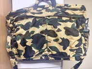 BAPE x Porter 猿人 迷彩尼龍 三用袋公事包 斜揹袋 側揹袋 背囊 書包 背包Camo Briefcase 1st camo green 3way  shoulder bag backpa