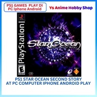【PS1 Game Main di PC IPHONE ANDROID  】Playstation 1 Star Ocean Second Story JRPG BEST PS1 mesti main