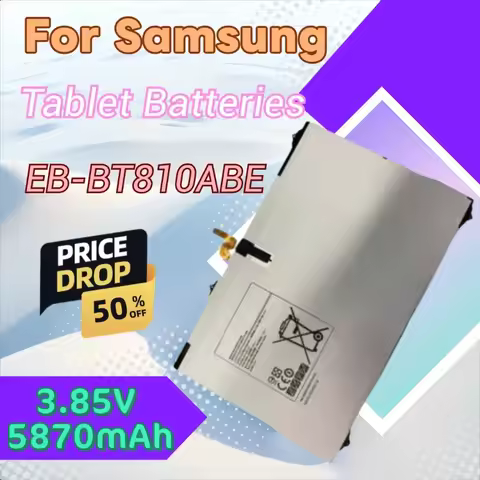 New 3.85V 5870mAh EB-BT810ABE Tablet Battery for Samsung Galaxy Tab S2 9.7 T815C SM T819 T817 T813 T
