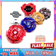 (TẶNG BÀN ĐẤU ) (MUA 1 TẶNG 1) Bộ con quay beyblade 4 con quay - Bộ 4 con quay vô cực - bộ con quay
