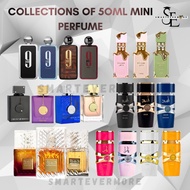 COLLECTION PERFUME MINI 50ml, Inspired by L4tt4f4, Arm4f, Afn4n - CDN, As4d, Y4r4, Kh4mr4h, 9p.m