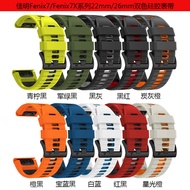 Suitable for Garmin Garmin Fenix7/Fenix7 Pro/Fenix7X Epix Gen2 Two-Color Strap
