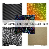 For Bambu Lab H2d Build Plate Bambulab Smooth H2S Build Plate 350x320 Hiqh Quality For Bambu Lab H2D