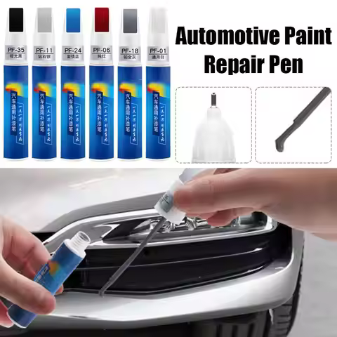 12ML Universal 6 Colors Car Scratch Repair Paint Pen Scratche DIY Auto Car Car Up Pen Remover Clear