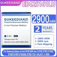 Battery EB425161LU 2900mAh For Samsung Galaxy S Duos GT-S7562 GT-S7562i For Galaxy Trend 1 GT-S7560 