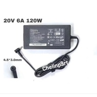 Chicony 20V 6A MSI GF63 Thin Charger Adapter 11UCX-1424US 12VE-066US 120w dc 4,5mm GF63 thin 10UC th