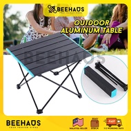 BEEHAUS CLS Outdoor Foldable Aluminum Table | Folding Camping Table Barbecue Hiking Picnic Table | M