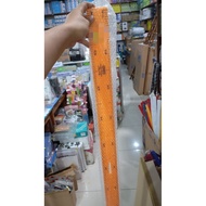 Atom Plastic Ruler 1 Meter Thick 1 Meter Yellow Plastic Ruler 100 Cm