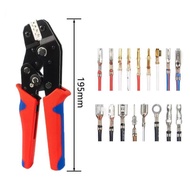 Wire Crimping Pliers SN-58B Fishtail 7.6 Inches For 0.25-1.5mm2 AWG24-16 Stripping Easy To Use Durab