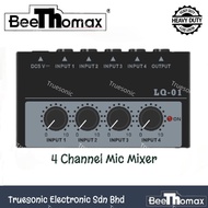 BEETHOMAX LQ-01 4 CHANNEL MICROPHONE MIXER