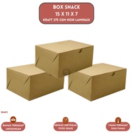 Snack Box 15x11 Cake Box 11x15 Cake Box 15x11 (B44K1-15X11X7)