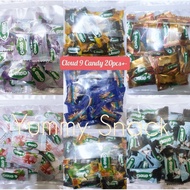 [20pieces+-] Cloud 9 Candy Blueberry Strawberry Ice Lemon Tea Caramel Dynamite Chocolate Milk