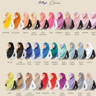 Dhaja Clara SIZE M Tudung 💯 Authentic Tudung Sarung Eksklusif