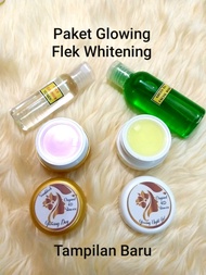Paket Glowing Gel || Paket Cream Flek Berat Parah (PENGELUPASAN) || Flek Kebal Membandel || Wajah Su