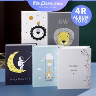 4R photo album/photo album 100 Slot/ photo album book Starlight Family photo Album 4R laminating-Ms.