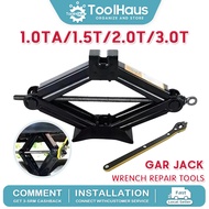 ⚡READY STOCK⚡1/1.5/2/5/10 Ton Jack Car Heavy Duty Scissor Jack Car Jack Garage Jack Kereta 千斤顶