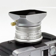 Lens Hood  Silver Square Camera 46mm for Mirrorless