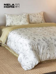 床包組NELAHOME60支蘭精天絲兔子花卉床上四件套萊賽爾春夏新品涼感床品床罩組