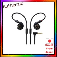 Audio-Technica ATH-E Series Wired Monitor Earphones with Detachable Cable, 6.3mm Headphone Jack Adap