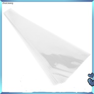 100 Pcs Clear Flower Plastic Merchandise Bags Packaging Transparent 38.00X15.00X0.10CM PP