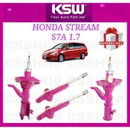 Honda Stream S7A 1.7 2000-2005 KSW Front / Rear Gas Absorber Suspension