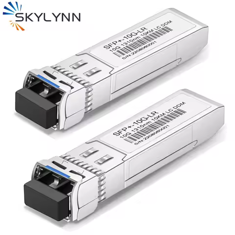 10Gb-LR SFP+ Transceiver, 10G Singlemode Duplex LC Module,Compatible for Cisco , Ubiquiti ,Meraki , 
