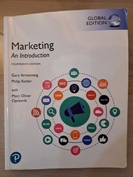 《二手書》Marketing: An Introduction（第十四版）