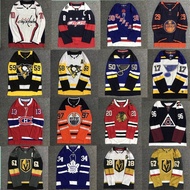 Nhl Hockey Jersey Hockey Jersey European American Hip Hop Hockey Jersey Embroidered Loose Retro Swea