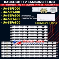 SAMSUNG 55 INCH TV BACKLIGHT UA55F5000 UA55F5500 UA55F6400 UA55F6100 UA55F6300 UA55F6800 BL LED 55F